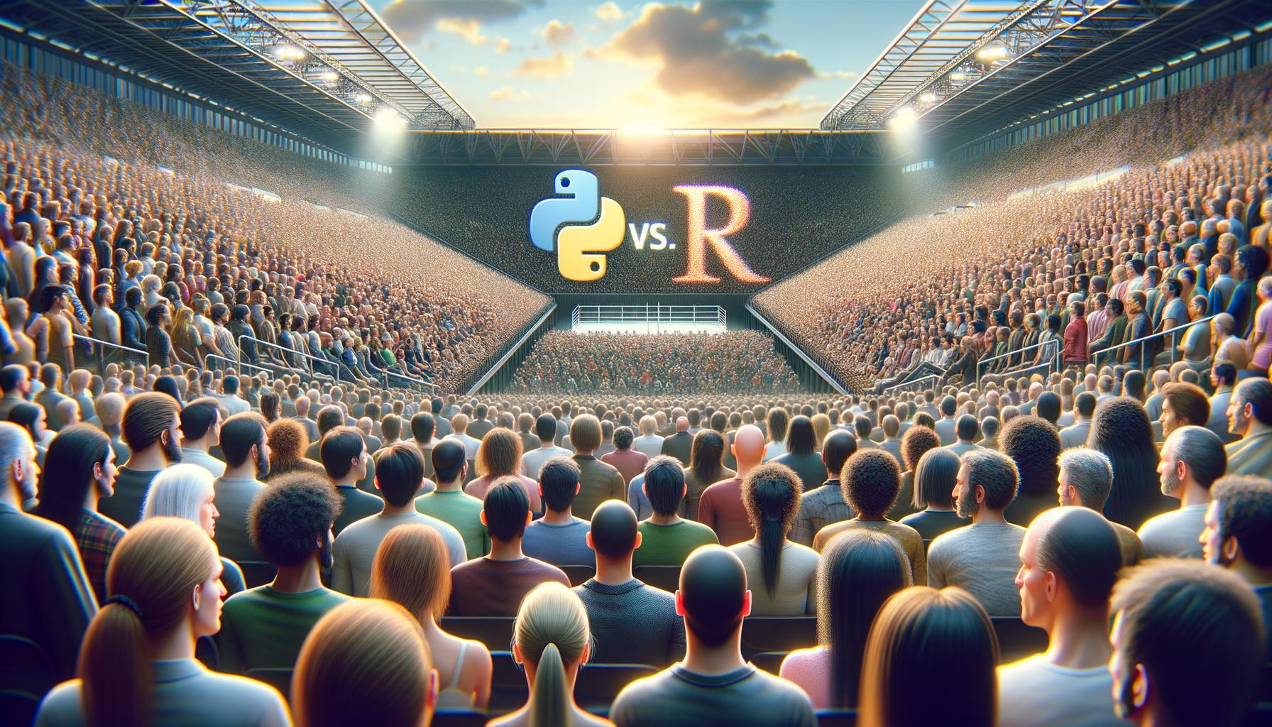 r programming vs python the popularity contest