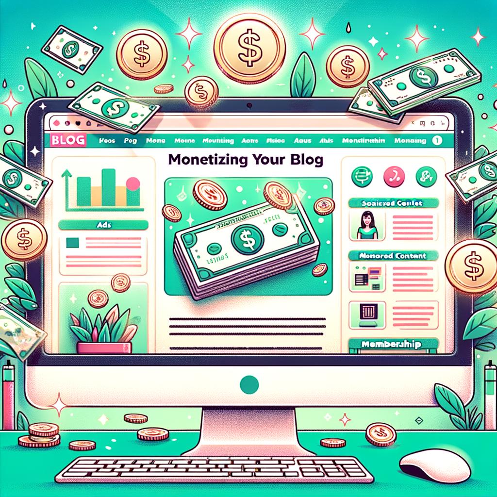 monetizing your blog various methods explained