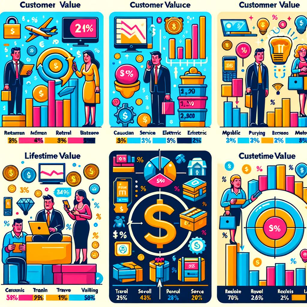 customer value lifetime in different industries