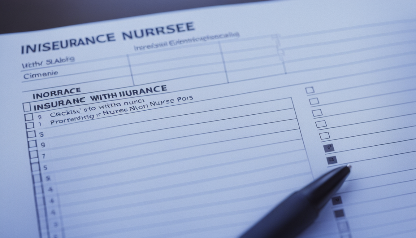 Checklist: Working with Your Insurance Nurse