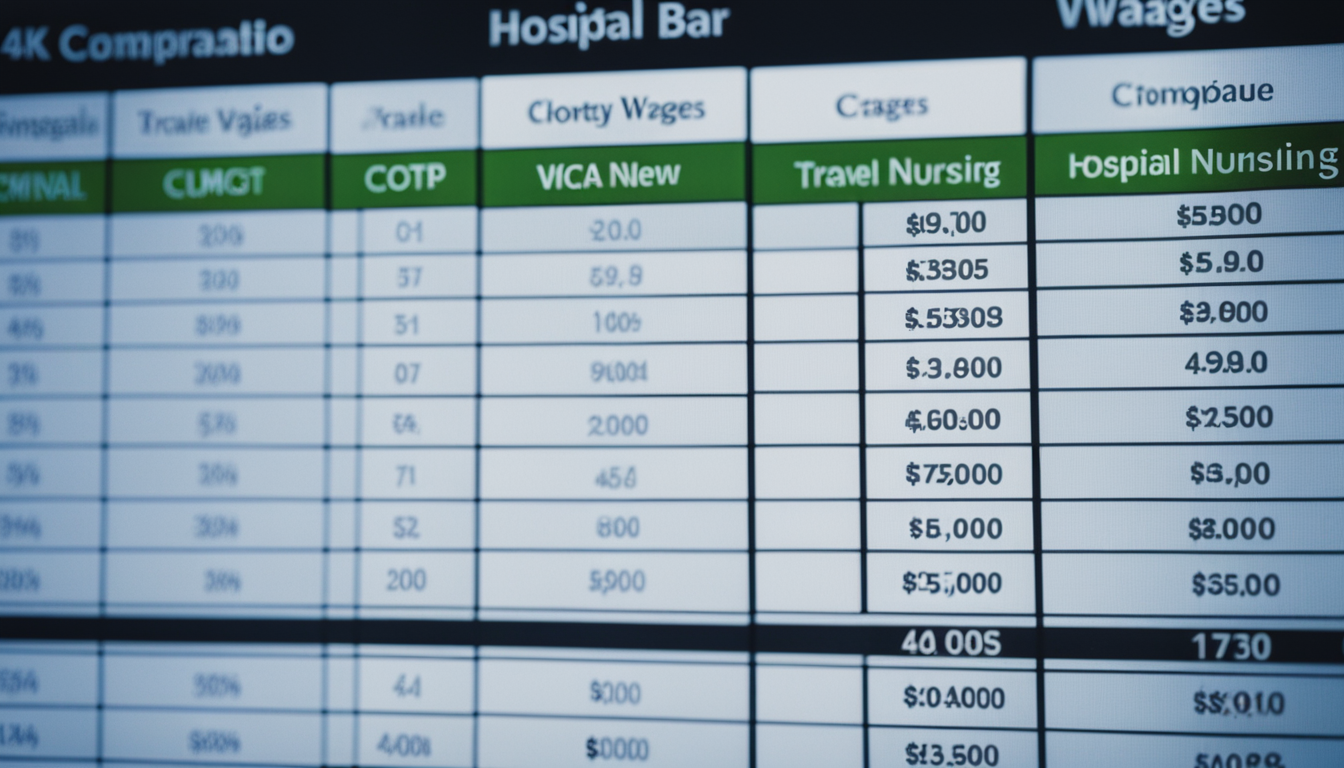 Comparing Hospital and Travel Nursing Wages