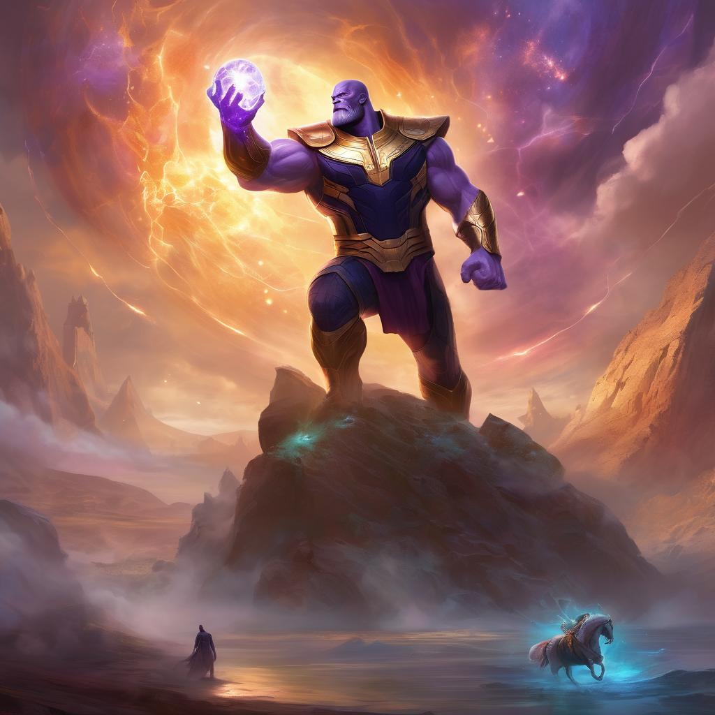 notable achievements of thanos in marvel universe