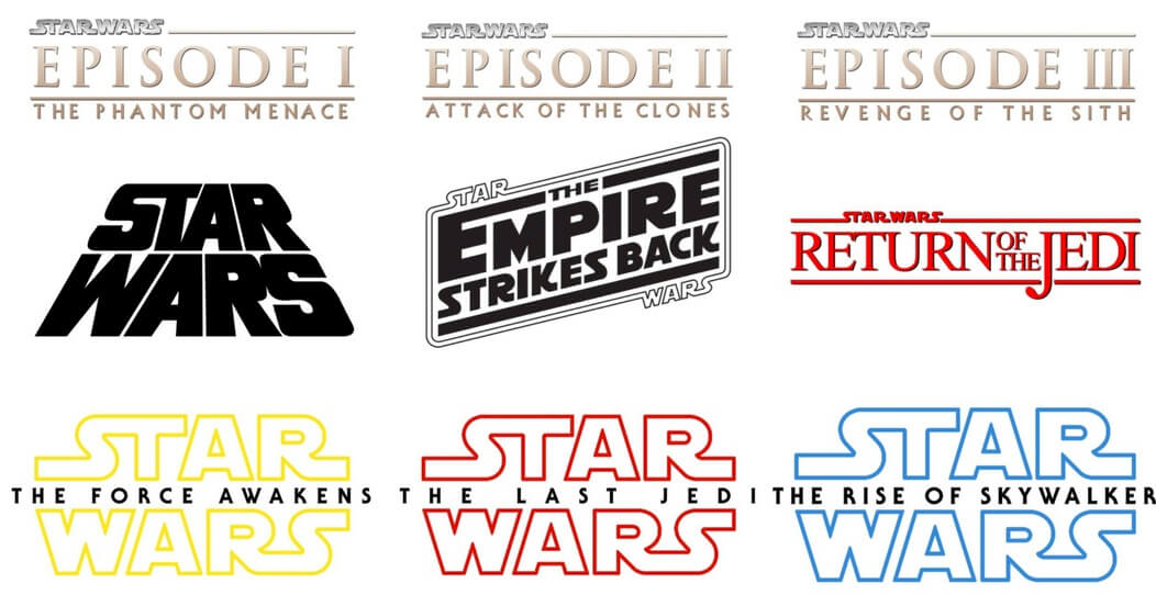 origins and evolution of the star wars logo