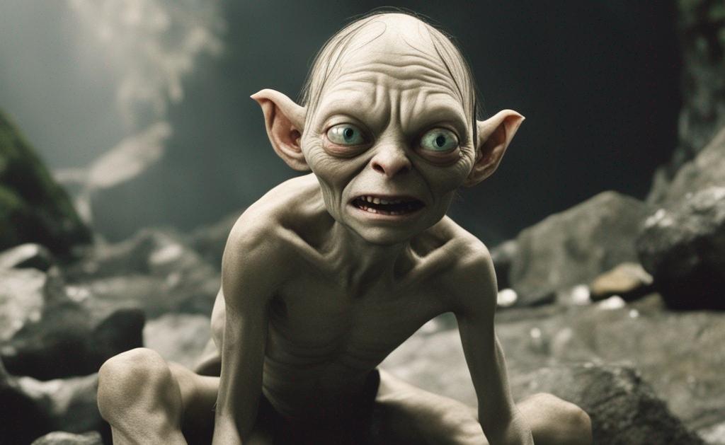 1 gollum from lord of the rings